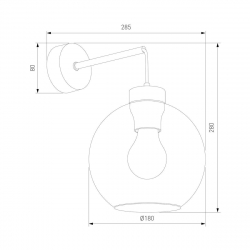 Бра TK Lighting 4135 Cubus