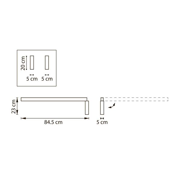 Бра (светильник настенный) Dive Lightstar 740547