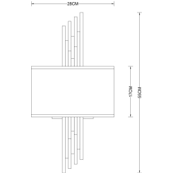 Бра Arte Lamp Julietta A5037AP-1CC