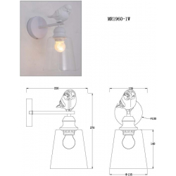 Бра MyFar Tracey MR1960-1W