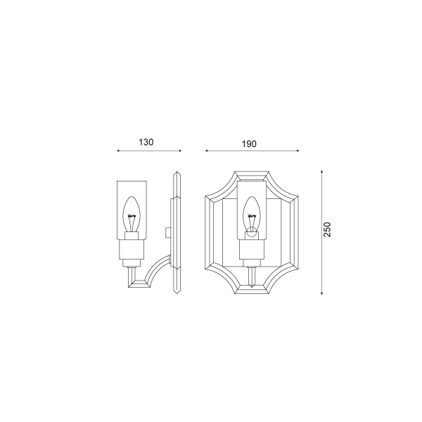 Бра Vele Luce Elsa VL4214W01