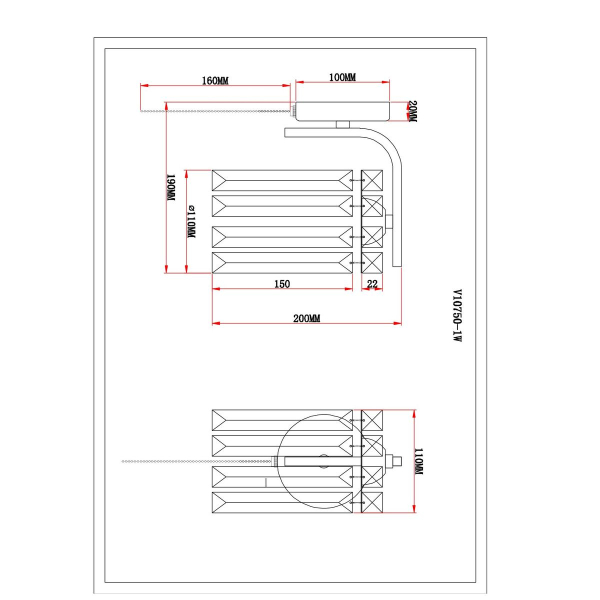 Бра Moderli Everly V10750-1W