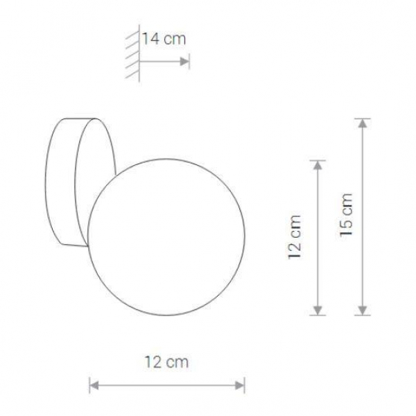 Бра Nowodvorski Ice Ball 8126