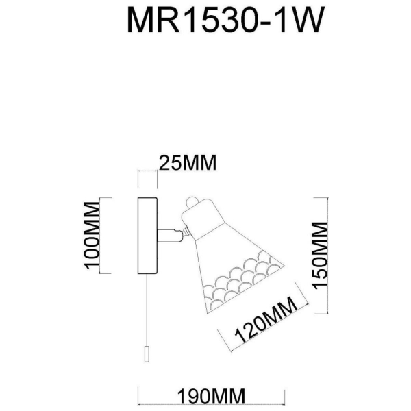 Бра MyFar Chilly MR1530-1W