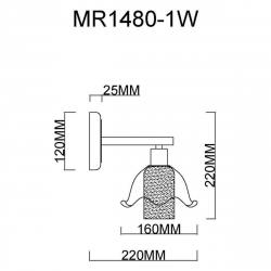 Бра MyFar Lisa MR1480-1W