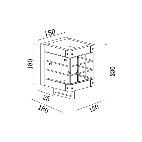 Бра Vele Luce Lucca VL6062W01