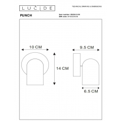 Спот Lucide Punch 13958/01/30