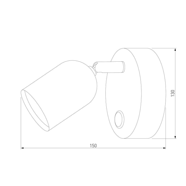 Спот TK Lighting 3278 Top Graphite