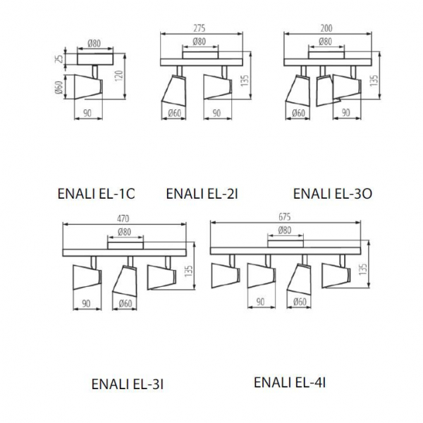 Спот Kanlux ENALI EL-1O W 28760