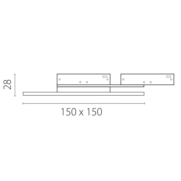 Светильник отраженного света 24V 5W 200° 3000K, медь Linea Lightstar 236131Q