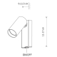 Спот Nowodvorski Fourty Wall Umbra Gray 11766
