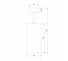 Светодиодный спот Elektrostandard Diffe 85266/01 белый/черный a058252