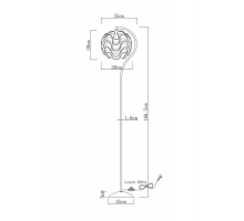 Торшер Moderli Flake V11010-F