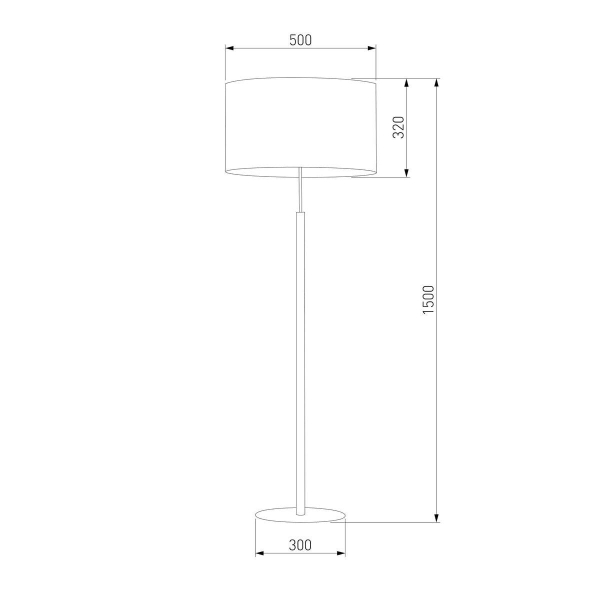 Торшер TK Lighting 5218 Deva Graphite Торшер TK Lighting 5218 Deva Graphite