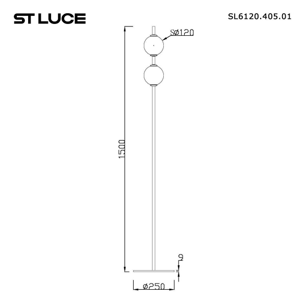 Торшер ST Luce Peek SL6120.405.01