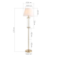 Торшер ST Luce Opalus SL1403.305.01