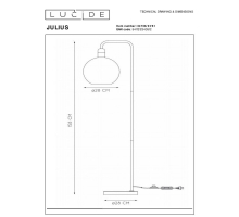 Торшер Lucide Julius 34738/01/61