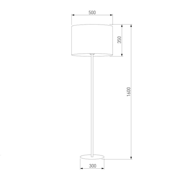 Торшер TK Lighting 16031 Umberto