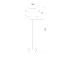 Торшер TK Lighting 5896 Calisto