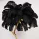 Торшер Imperium Loft Страусиные Перья Feather Lamp A Modern Grand Tour Черный 189584-22