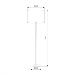 Торшер TK Lighting 16012 Earth