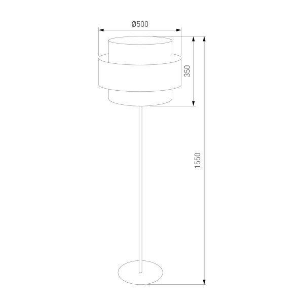 Торшер TK Lighting 5405 Calisto