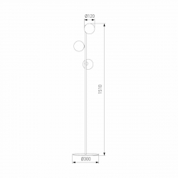 Торшер TK Lighting 5717 Estera