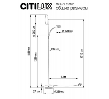 Торшер Citilux Click CL810010