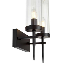 Бра Lumina Deco Moratti LDW 8022-2 BK+PR