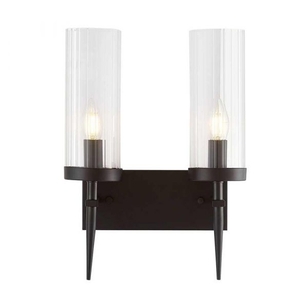 Бра Lumina Deco Moratti LDW 8022-2 BK+PR