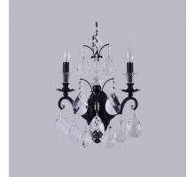 Бра Crystal Lux Magnifico AP2 Black/Transparent