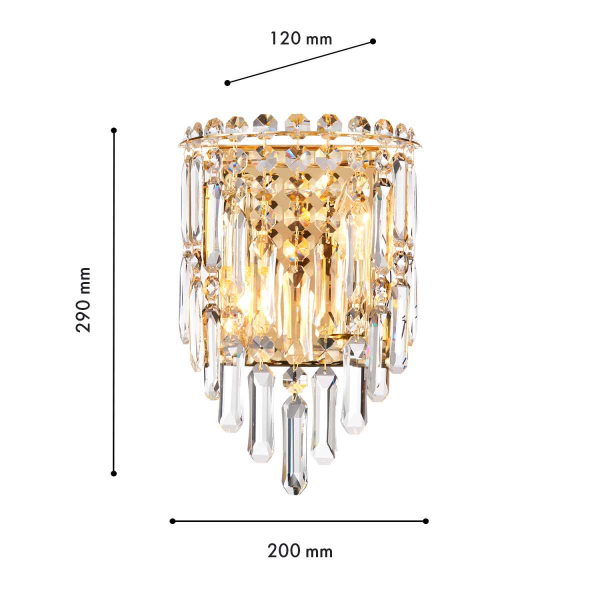 Бра Favourite Diadem 4724-2W Бра Favourite Diadem 4724-2W