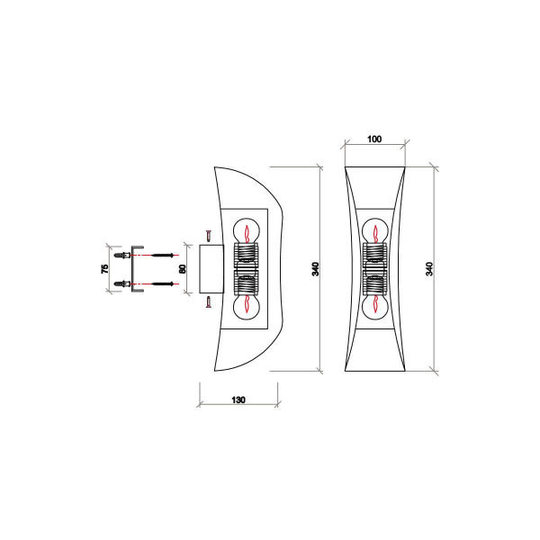 Бра Vele Luce Hellion VL5704W02