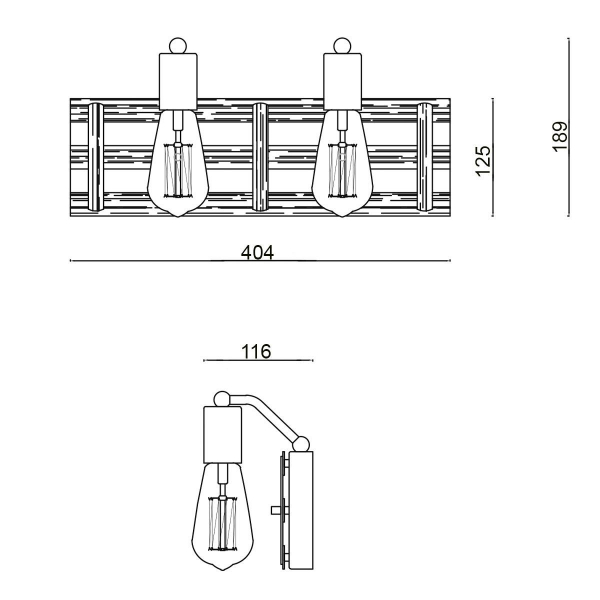 Бра Vele Luce Shield VL6385W02