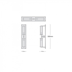 Бра Imperium Loft Alouette Linear Sconce 140565-26