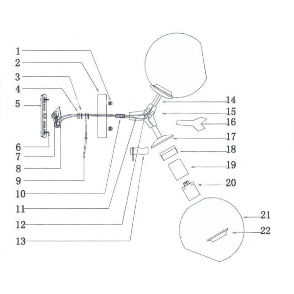 Бра Lightstar Beta 785627