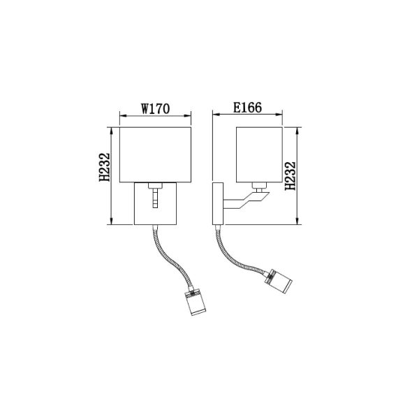 Бра Vele Luce Ultimo VL1523W02 Бра Vele Luce Ultimo VL1523W02