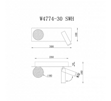 Бра iLedex Telescope W4774-30 SWH