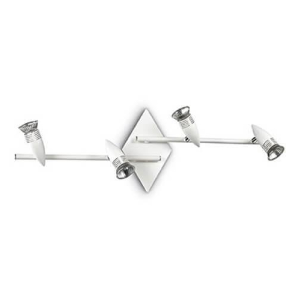 Спот Ideal Lux Alfa PL4 Bianco 122731 Спот Ideal Lux Alfa PL4 Bianco 122731