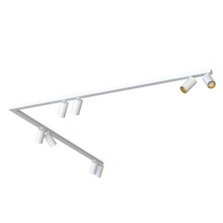 Накладной спот Nowodvorski Mono Corner 2x150 White/Gold 7695