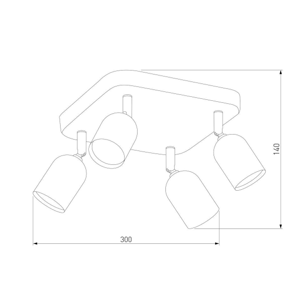 Спот TK Lighting 3306 Top