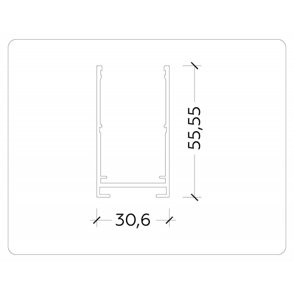 Шинопровод Ambrella Light Track System Magnetic 220V GL1005