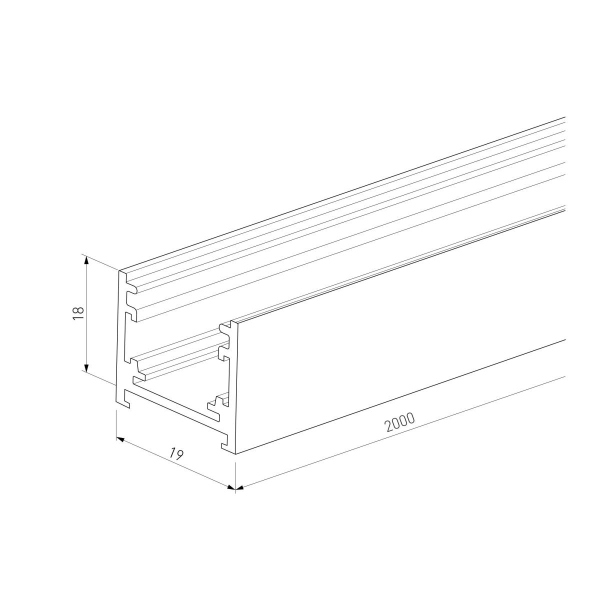 Шинопровод накладной Elektrostandard Line Magnetic 85227/00 a072147