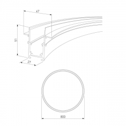 Встраиваемый шинопровод Elektrostandard Slim Magnetic 85158/00 a066494