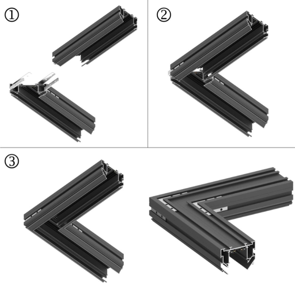 Шинопровод для монтажа в натяжной потолок Novotech VECTOR 135305