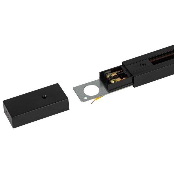 Комплект ЭРА TR-SET-200-1PT-PC BK шинопровод однофазный с профилем для натяжного потолка Б0072543