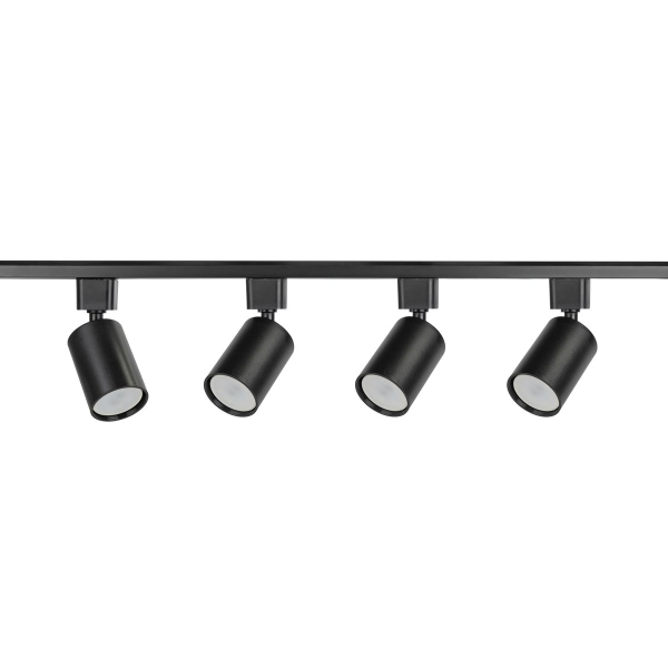 Комплект однофазной трековой системы ЭРА TR70-GU10-SET-4-1 BK Б0063956