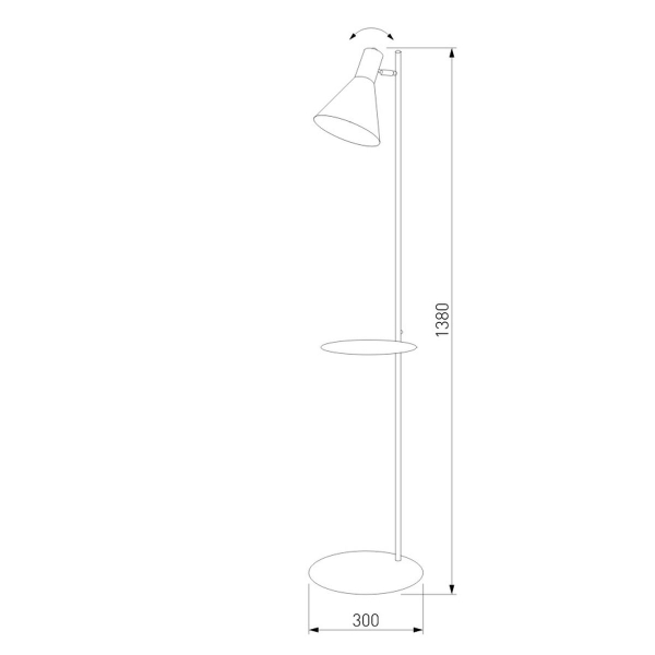 Торшер TK Lighting 5864 Jump Торшер TK Lighting 5864 Jump