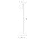 Торшер TK Lighting 5864 Jump
