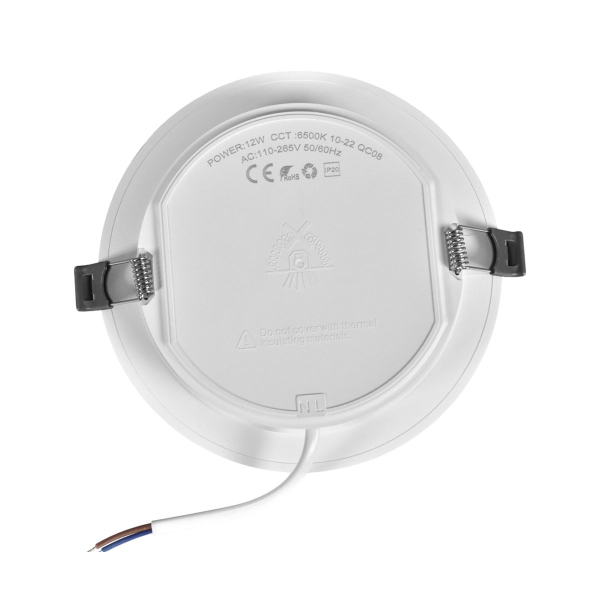 Встраиваемый светодиодный светильник Volpe ULM-Q237 12W/4000K WHITE UL-00013161